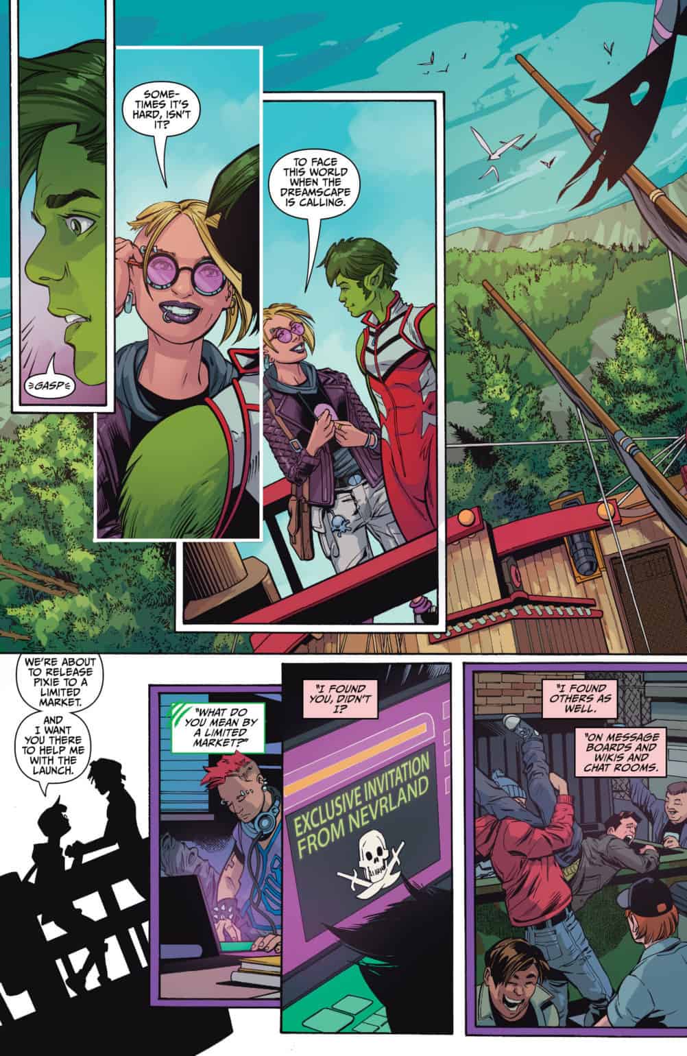 Strange beginning teen titans chatroom — photo 10